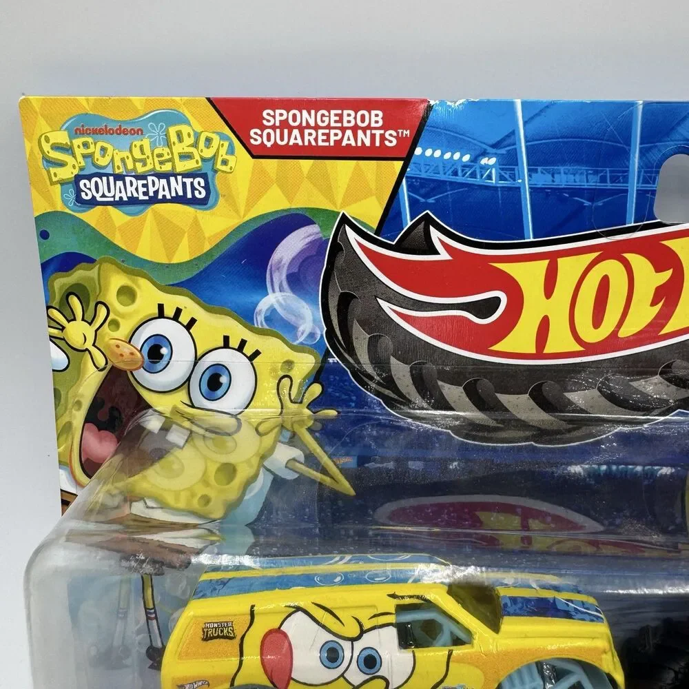 Hot Wheels SpongeBob SquarePants Patrick Demolition Doubles Monster Trucks